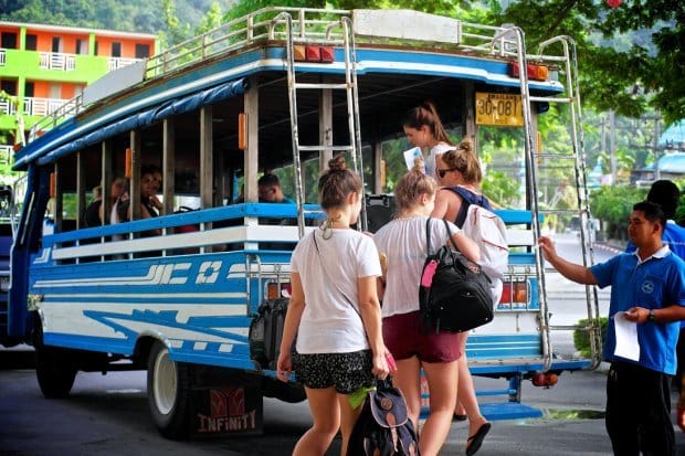 Phương tiện di chuyển đến Krabi