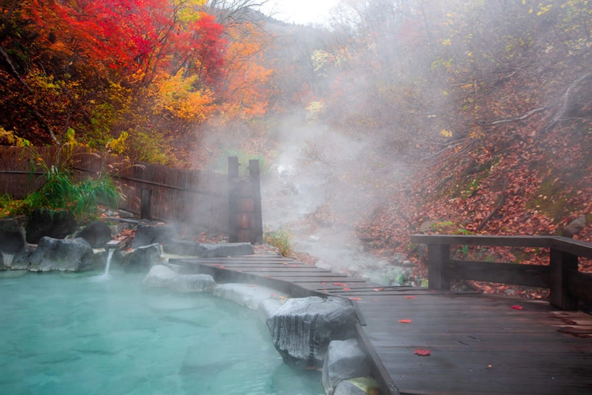 Suối nước nóng Ginzan Onsen