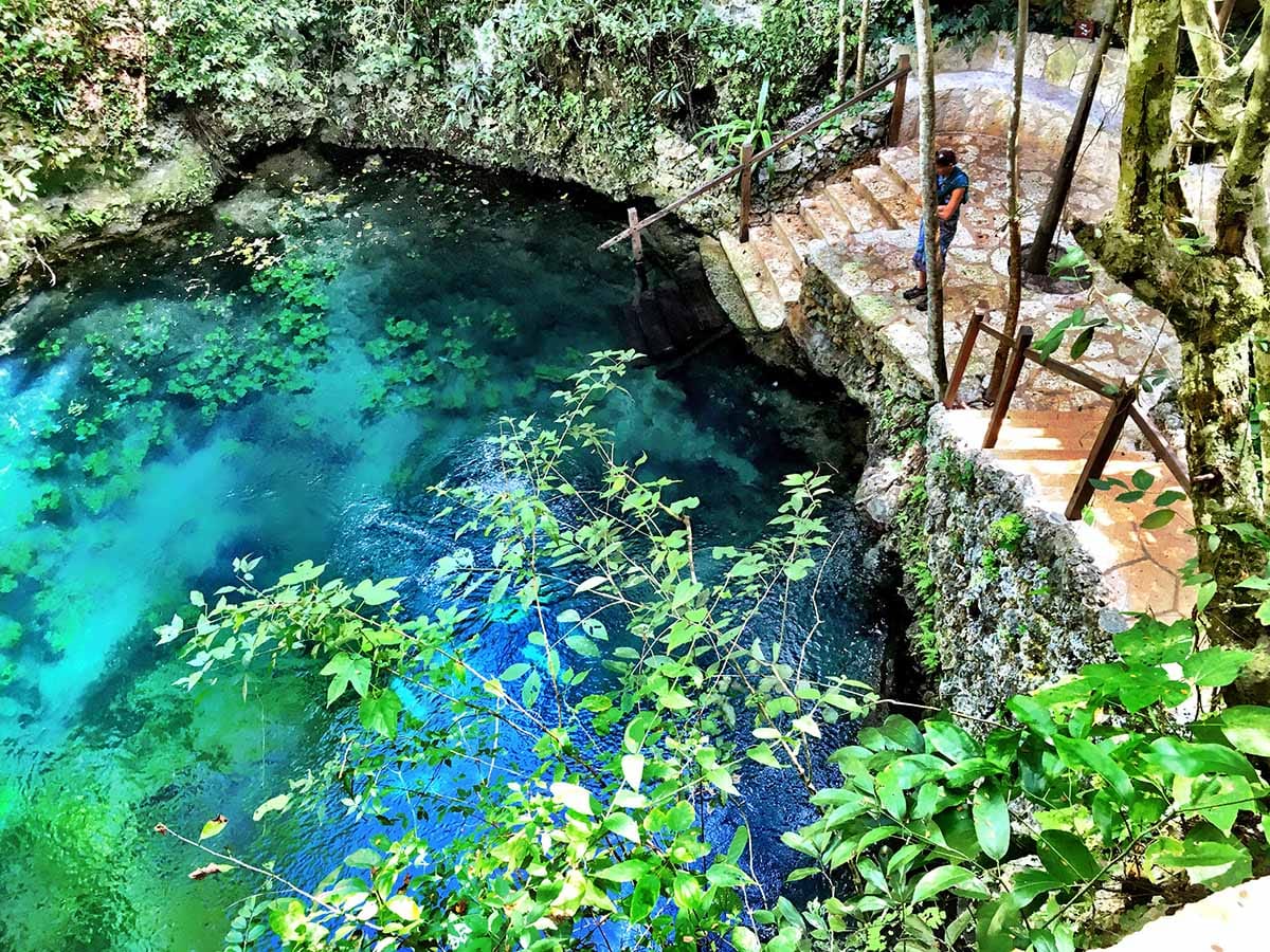 Hố sụt El Zapote thuộc vùng Quintana Roo ở Mexico