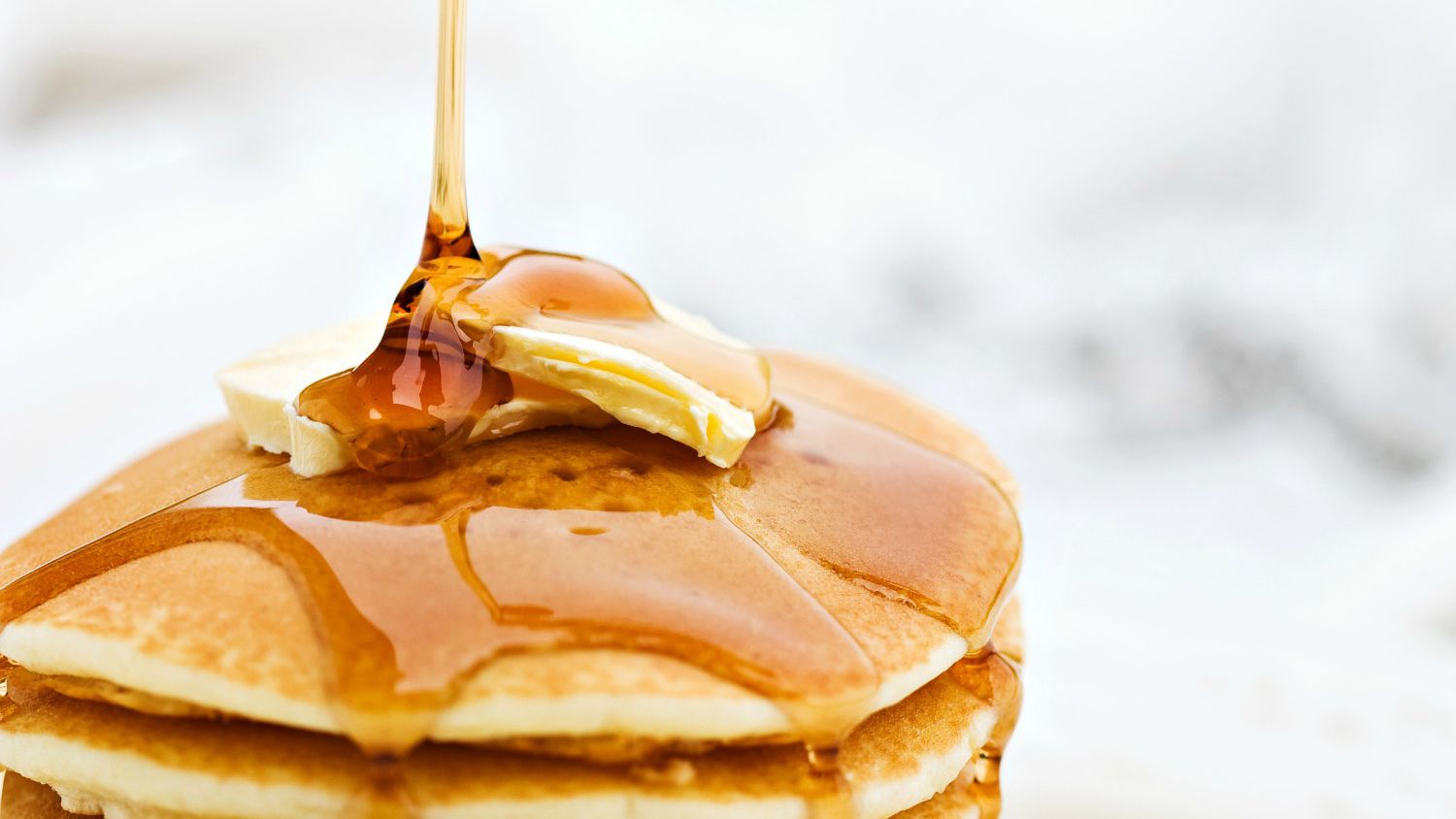 pancake món ăn thường có mặt trong bữa sáng của người Mỹ